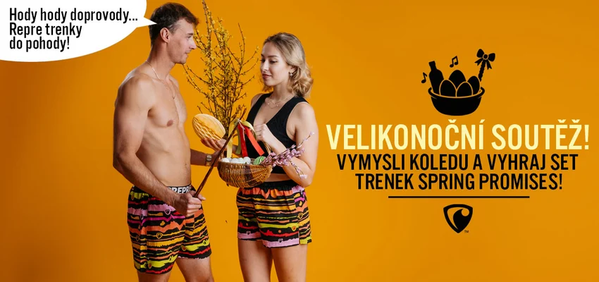 Velikonoční soutěž o trenky je tady